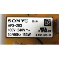 FUENTE DE PODER / SONY 1-474-297-12 / APS-283 / 1-883-775-11 / 147429712 / APS-283(CH) / PARTE SUSTITUTA 1-474-297-22 / PANEL LC320WXN (SC)(B1) / MODELOS KDL-32BX321 / KDL-32BX320 / KDL-32BX420 / KDL-32BX421